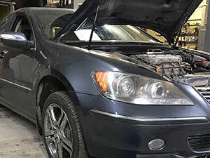Диагностика Acura RL: фото работ автосервиса Japan-Car в Санкт-Петербурге №2
