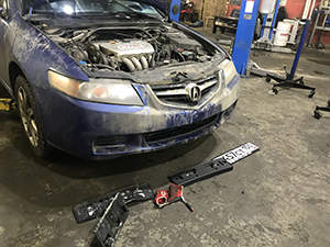 Диагностика Acura TSX: фото работ автосервиса Japan-Car в Санкт-Петербурге №2