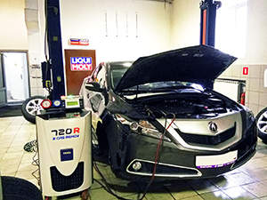 Ремонт топливной системы Acura RL: фото работ автосервиса Japan-Car в Санкт-Петербурге №2