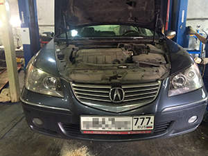 Ремонт трансмиссии Acura RL: фото работ автосервиса Japan-Car в Санкт-Петербурге №1