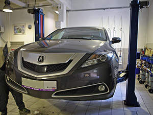 Техническое обслуживание Acura ZDX: фото работ автосервиса Japan-Car в Санкт-Петербурге №2