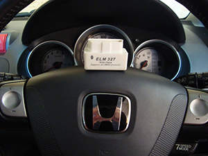 Диагностика Honda Fit: фото работ автосервиса Japan-Car в Санкт-Петербурге №2