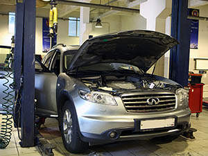 Ремонт топливной системы Infiniti FX: фото работ автосервиса Japan-Car в Санкт-Петербурге №1
