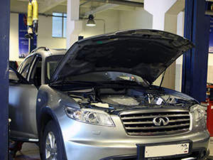 Техническое обслуживание Infiniti EX: фото работ автосервиса Japan-Car в Санкт-Петербурге №2