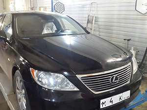 Диагностика Lexus LS: фото работ автосервиса Japan-Car в Санкт-Петербурге №1