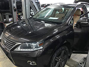 Диагностика Lexus RX: фото работ автосервиса Japan-Car в Санкт-Петербурге №1