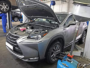 Ремонт двигателя (ДВС) Lexus NX: фото работ автосервиса Japan-Car в Санкт-Петербурге №1