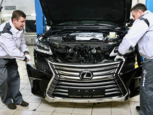 Ремонт электрооборудования Lexus LS: фото работ автосервиса Japan-Car в Санкт-Петербурге №1