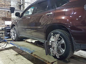 Сход-развал Lexus GX: фото работ автосервиса Japan-Car в Санкт-Петербурге №1