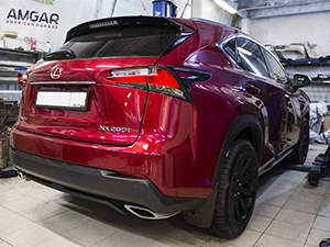 Сход-развал Lexus NX: фото работ автосервиса Japan-Car в Санкт-Петербурге №1