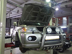 Техническое обслуживание Mitsubishi Pajero: фото работ автосервиса Japan-Car в Санкт-Петербурге №2