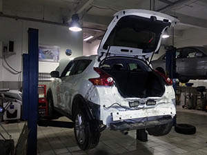 Техническое обслуживание Nissan Juke: фото работ автосервиса Japan-Car в Санкт-Петербурге №2