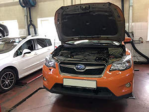 Ремонт топливной системы Subaru Outback: фото работ автосервиса Japan-Car в Санкт-Петербурге №1