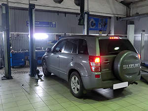Техническое обслуживание Suzuki Escudo: фото работ автосервиса Japan-Car в Санкт-Петербурге №2
