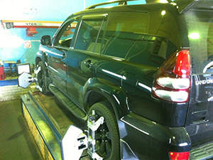 Сход-развал Toyota Land Cruiser Prado: фото работ автосервиса Japan-Car в Санкт-Петербурге №2